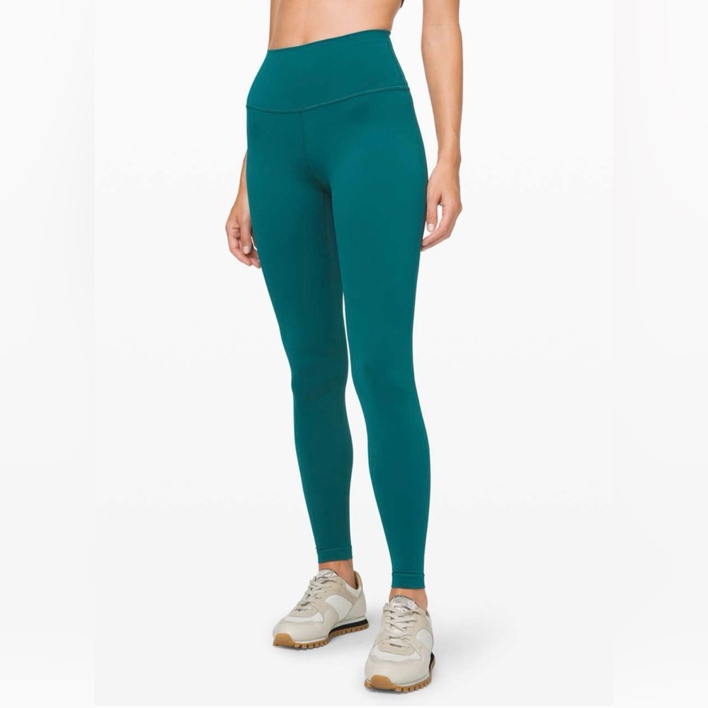 Lululemon Emerald Green Full Length Leggings Size 6